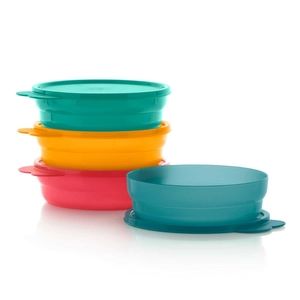 Tupperware Reheatable Cereal Bowls